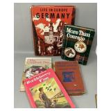 Vintage Childrens Books Huck Finn, Line in