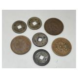 Antique Chinese Copper Tai-Ching-Ti-Kip Coins,