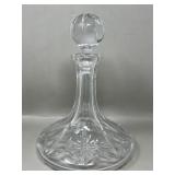 Pressed Crystal Puddle Decanter Bottle Drinkware