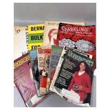 Vintage Crafting Patterns Bean Bag, Knitting, etc