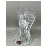 Vintage Crystal Glass Angel Figurine Statue
