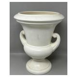 Neoclassical Trophy Ceramic Planter Urn Vase