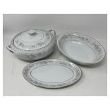 Camelot China Carousel China Servingware Platters