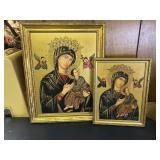 Pair of Our Lady of Perpetual Help Depictions