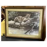Framed Limited Ed Print Guy Coheleach Jungle