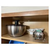 Oxo Stainless Salad Spinner & Metal Steamer