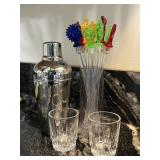 Tiny Party! Martini for One Shaker, Swizzle