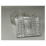 Nï¿½ Monogram Vintage Crystal Trinket Stash
