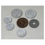 WW2 Era & More Japanese Coins Coin Collection