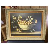 Framed Print 'Flowers and Fruit...' Juan de Zurb