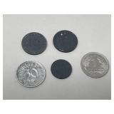 WW2 Era German Coins Coin Collection