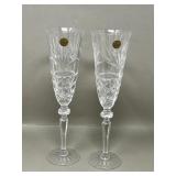 Crystal D'Arques Vintage Champagne Flutes