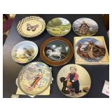 Vintage Collector Plates Franklin Danbury Mint