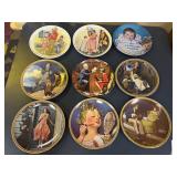 Vintage Collector Plates Norman Rockwell