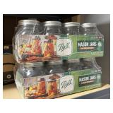 2 Packs NEW Ball Quart Size Canning Jars with