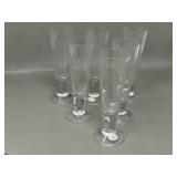 Atomic Starburst Etched Tapered Shot Glasses