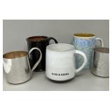 Vintage Coffee Mugs, Stoneware Greenfield Vlg