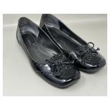 Sz7 Ladies Naturalizer Bow Front Oxford Shoes