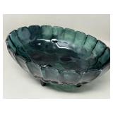 1970s Indiana Carnival Glass Slag Glass Oval