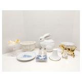 Group of misc. glass/ceramic items