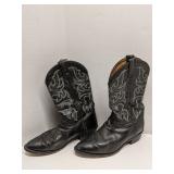 Tony Lama Black Cowboy boots, size 10 EE