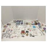 Group of fashion jewelry - about 50 pieces