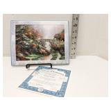 Thomas Kinkade Bridges of Life Bradford Exchange