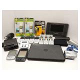 Group of small electronics, tablets & Chromebook