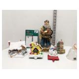 Group of Christmas decorations