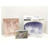 Group of glass bowls & glasses in boxes