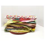Large group of place mats & shelf paper