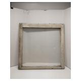 28' Wood framed vintage window pane