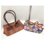 Lot of 2 women's purses/handbags
