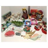 Group of Christmas decorations