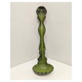 17' green metal spoon wall decor