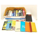 Box of books - fiction novels mostly