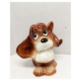 Dog Statue Planter Cocker Spaniel Ceramic
