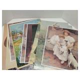 Group of vintage prints, most are from the 1970s
