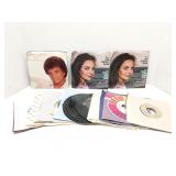 Group of 45 RPM vinyl records