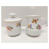 Vtg Cream & Sugar set, made in East Germany