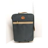 Green softside suitcase