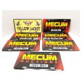 Lot of 7 vanity license plates