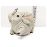 Fat elephant resin figure