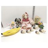 Group of decorative elephants