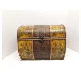 Docorative wood box/chest 17x13x12