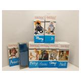 Lot of 7 Norman Rockwell character dolls