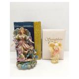 Lot of 2 Angel figures, new in box