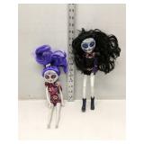 Lot of 2 2019 Catrinas Underworld Dolls