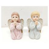 Lot of 2 Vtg HomCo Precious Prayers figures