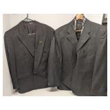 Lot of 2 Suit jackets, 1 has pants